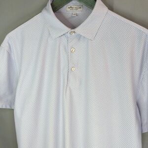 Peter Millar Summer Comfort Shirt Mens Large Golf Active Stretch Sport Polo